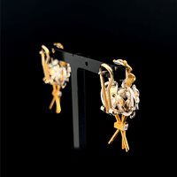 Earrings Cianfrone Gioielli Woman in Gold Diamante 0.16 Ct OROR-69-198 - OROR-69-198